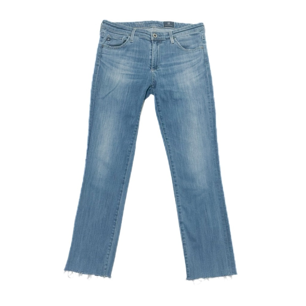 5/$75 AG Adriano Goldschmied Harper Essential Straight Jeans Ankle Low Rise Deni